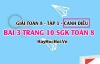 Giải bài 3 trang 10 Toán 8 Tập 1 SGK Cánh Diều